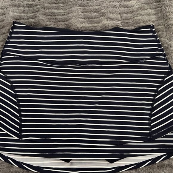 Athleta Track Stripe Swagger Skort size m - Picture 1 of 11